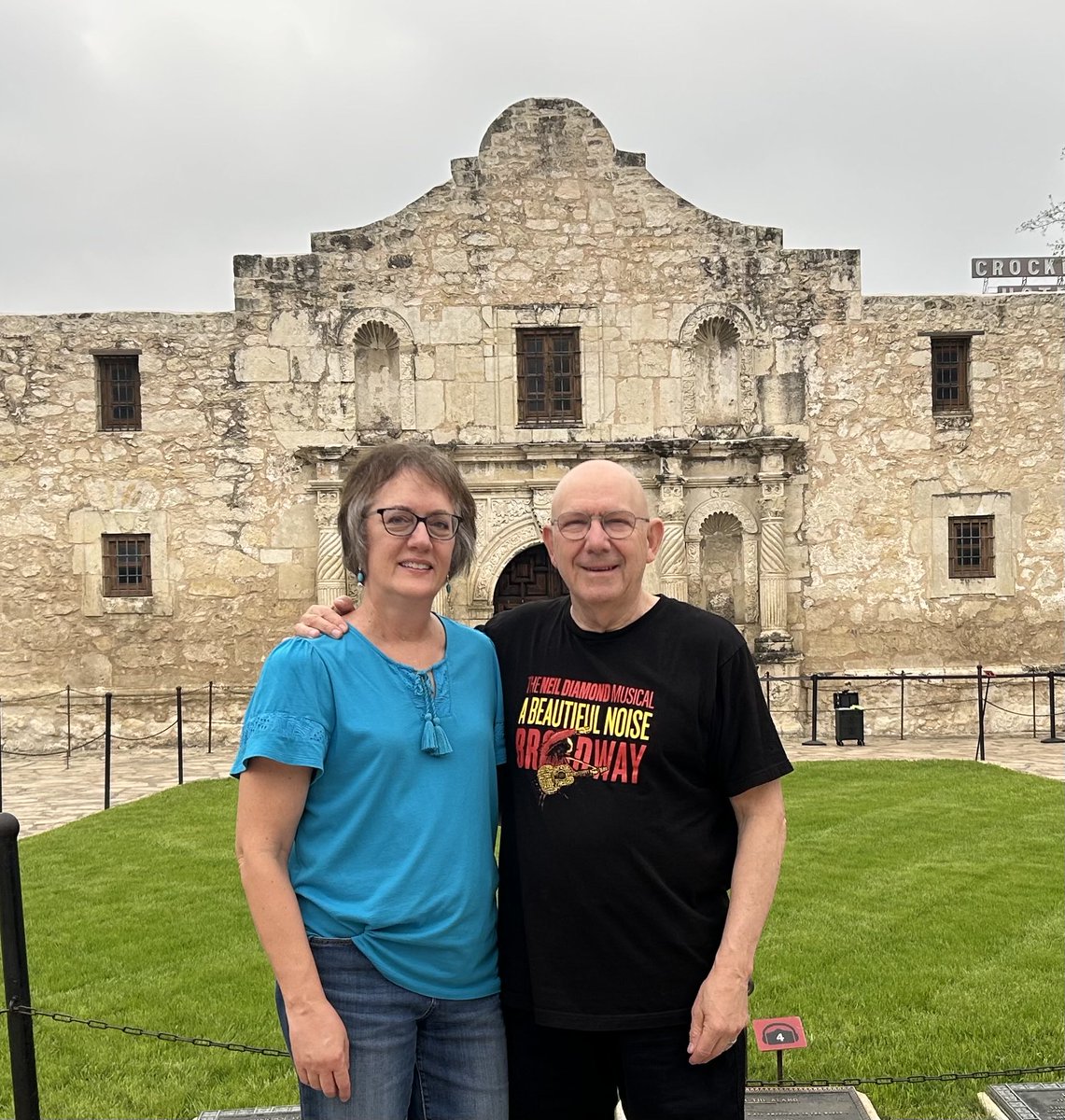 jeritz1's tweet image. First stop on our mini vacation is The Alamo.