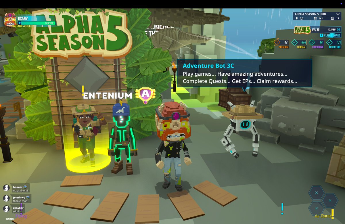 Found an ambassador in <a href="/TheSandboxGame/">The Sandbox</a> Alpha Season 5 hub! Can you find them? tsbga.me/TheSandbox #AlphaSeason5