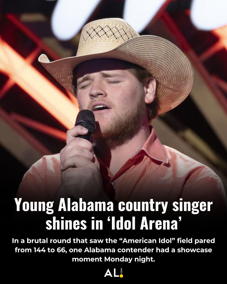 aldotcom's tweet photo. Crews Wright, a 17-year-old country singer from Samson, Ala., brought a lot of personality to the stage Monday night. 🎵

🔗: https://t.co/7ulsqU1SQR https://t.co/PTByxDjXt8