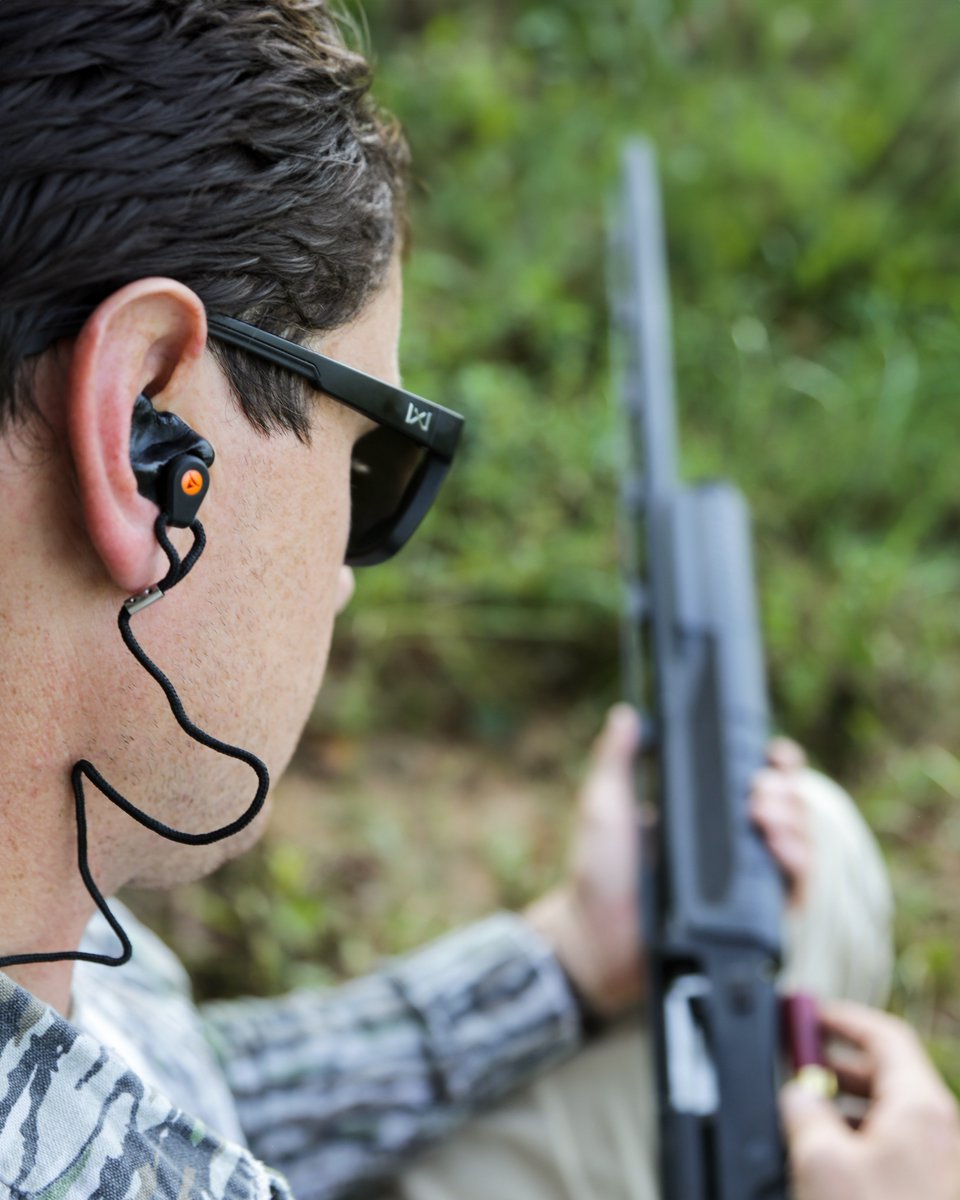 Hear the reload, not the shot. Our moldable earplugs filter it out. 💯

📸: <a href="/BmNation/">Buckmasters Nation</a>