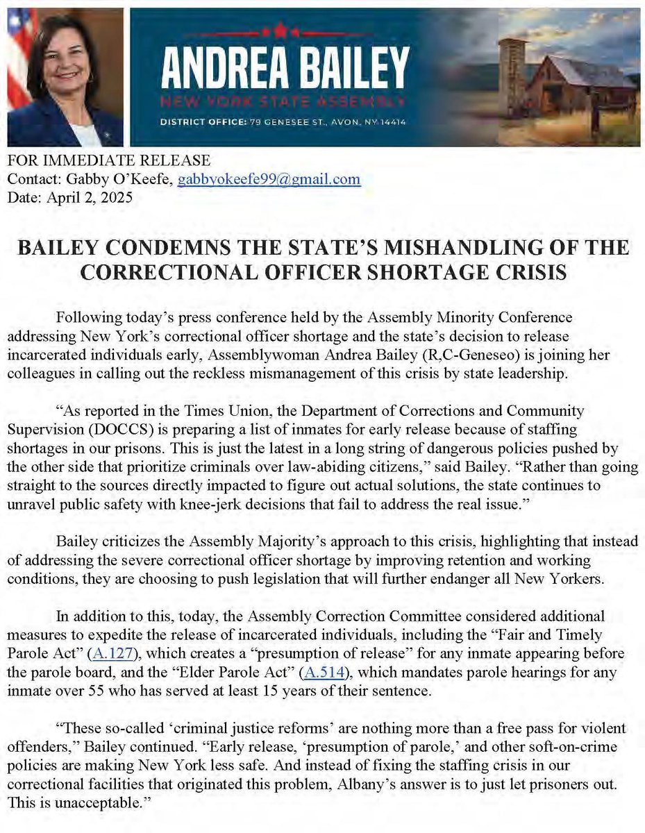 “Rather than going straight to the sources directly impacted to figure out actual solutions, the state continues to unravel public safety with knee-jerk decisions that fail to address the real issue.”