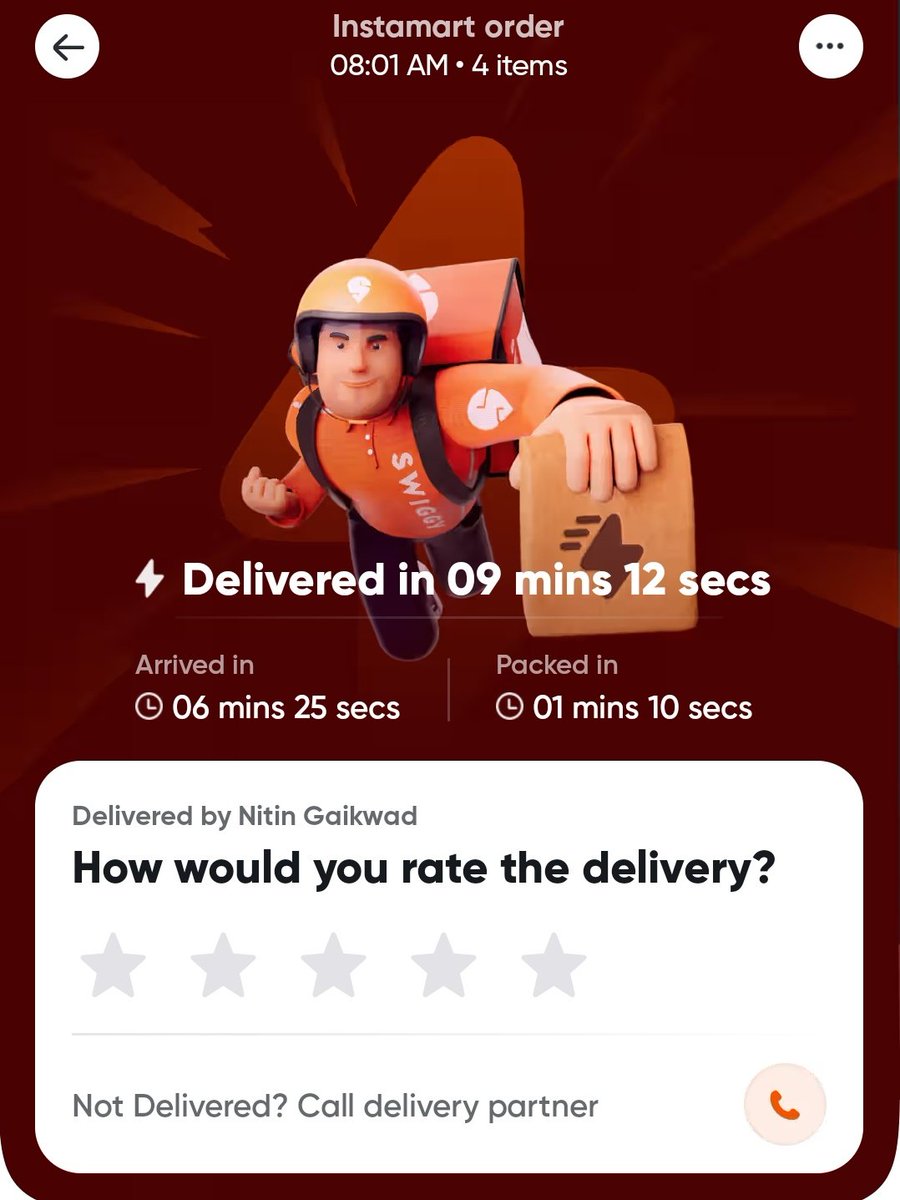 Swiggy Instamart too good