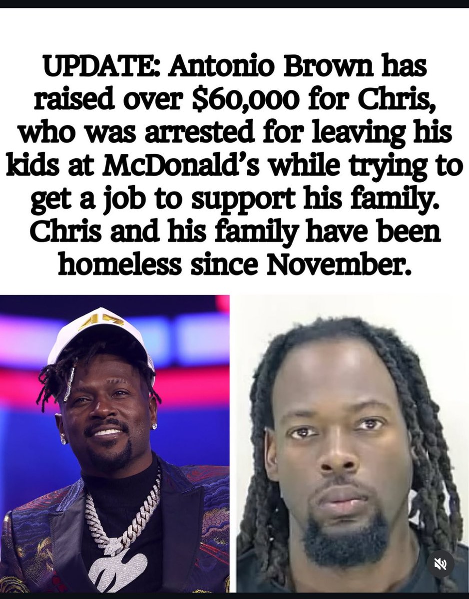 KryssyLaReina's tweet image. AB is a mess but I gotta respect this.  I hope this helps the family and he is able to get on his feet.