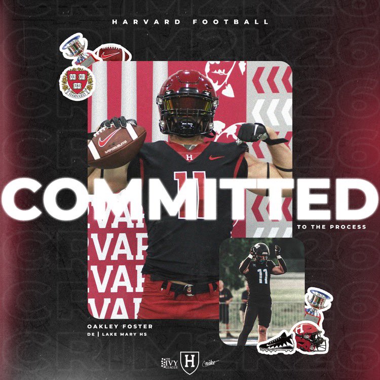 Oakley Foster (@oakley11foster) on Twitter photo 100% committed! Blessed to announce my commitment to Harvard University. Grateful for the opportunity to be part of such a prestigious programāthank you to my family, coaches, teachers, and teammates for the support along the way! #GoCrimson
<a href="/Coach_Aurich/">Andrew Aurich</a> <a href="/ScottLarkee/">Scott Larkee</a> <a href="/Ty_Bartrum/">Ty Bartrum</a> 100% committed! Blessed to announce my commitment to Harvard University. Grateful for the opportunity to be part of such a prestigious programāthank you to my family, coaches, teachers, and teammates for the support along the way! #GoCrimson
<a href="/Coach_Aurich/">Andrew Aurich</a> <a href="/ScottLarkee/">Scott Larkee</a> <a href="/Ty_Bartrum/">Ty Bartrum</a>