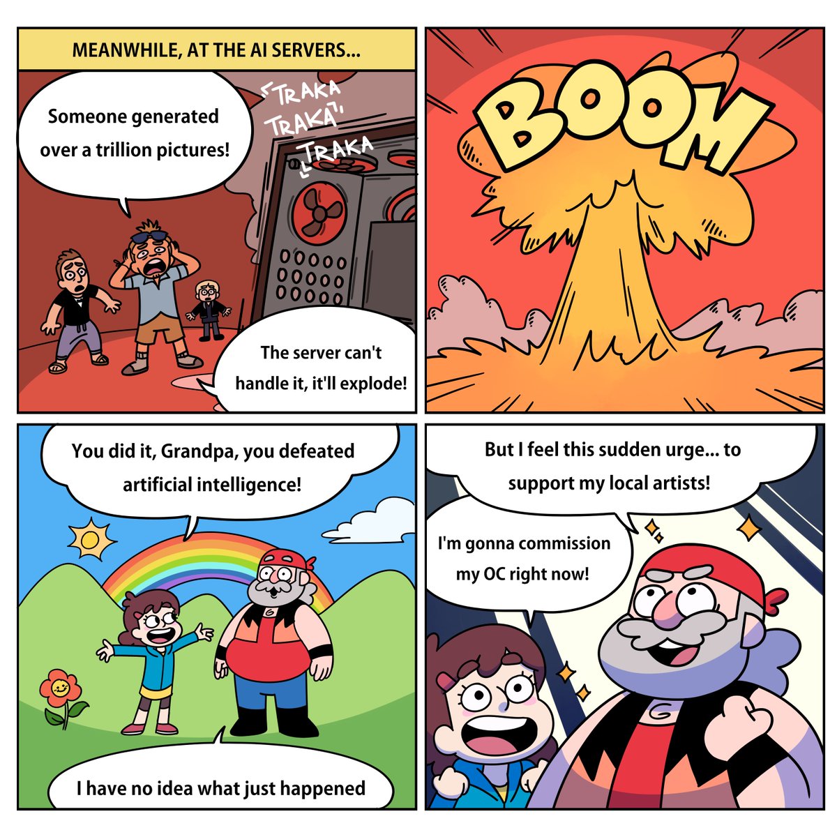 Brad learns an important lesson on AI and the value of art #noAI