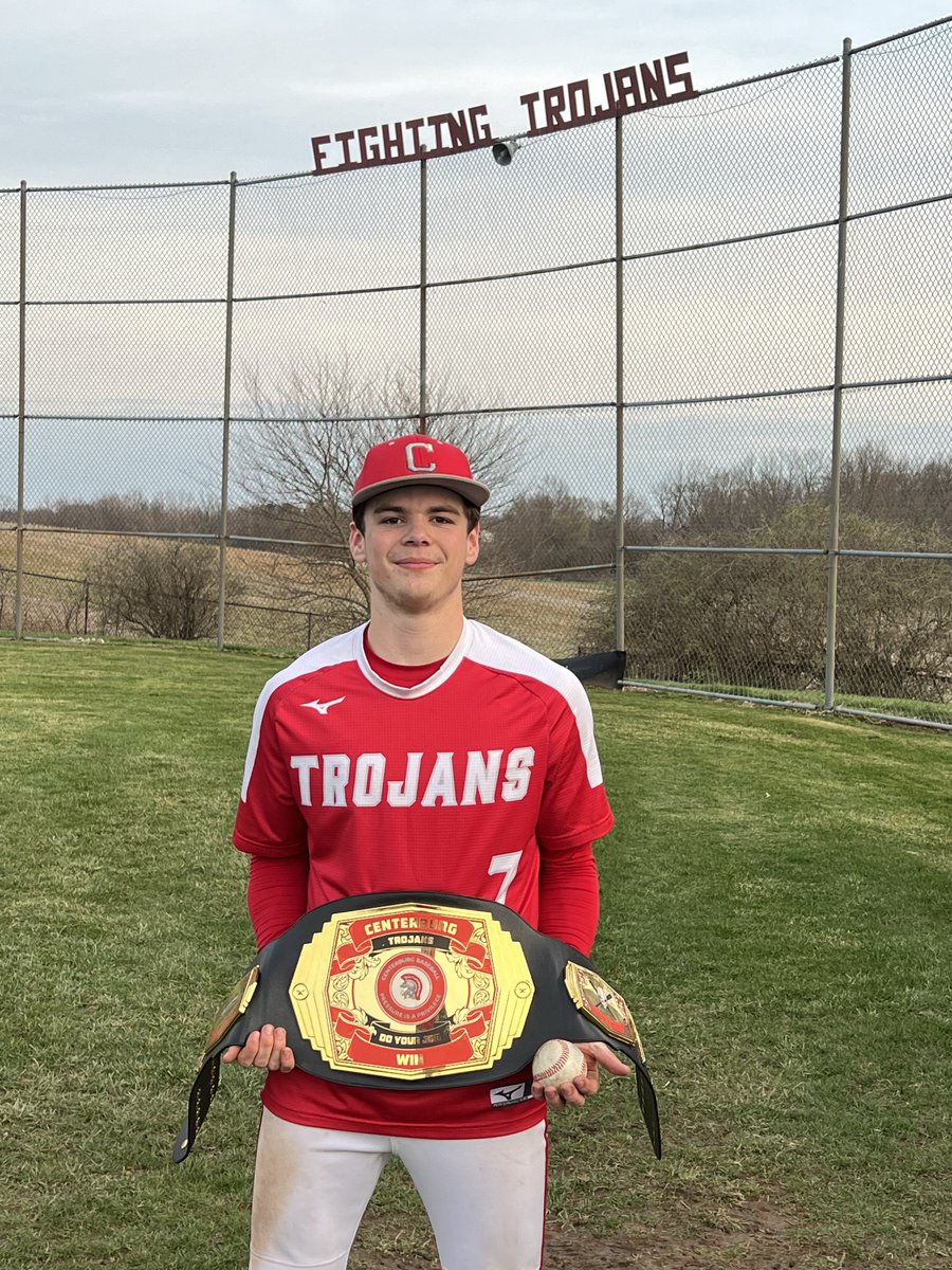 Centerburg Baseball (@chs_baseball10) on Twitter photo Final
Centerburg (1-2) - 2
Northmor (2-2) - 0
Lemaster breaks the school record for Kβs in a game with 20!!!!!!
Lemaster (1-0) - 7IP, H, 3BB, 0R, 20K
Trobridge - 2-3, 2B
<a href="/mountvernonnews/">Mount Vernon News</a> <a href="/TBerardi_/">Travis Berardi</a> <a href="/swankonsports/">Jeff Swank</a> <a href="/oh_report/">OH.Report</a> <a href="/NCSportsOH/">NCSportsOH</a> <a href="/tmtribefan/">Tyler Mathias</a> <a href="/CenterburgHS_AD/">Centerburg Athletics</a> <a href="/OHCDBCA/">Central District Baseball Coaches Association</a> Final
Centerburg (1-2) - 2
Northmor (2-2) - 0
Lemaster breaks the school record for Kβs in a game with 20!!!!!!
Lemaster (1-0) - 7IP, H, 3BB, 0R, 20K
Trobridge - 2-3, 2B
<a href="/mountvernonnews/">Mount Vernon News</a> <a href="/TBerardi_/">Travis Berardi</a> <a href="/swankonsports/">Jeff Swank</a> <a href="/oh_report/">OH.Report</a> <a href="/NCSportsOH/">NCSportsOH</a> <a href="/tmtribefan/">Tyler Mathias</a> <a href="/CenterburgHS_AD/">Centerburg Athletics</a> <a href="/OHCDBCA/">Central District Baseball Coaches Association</a>