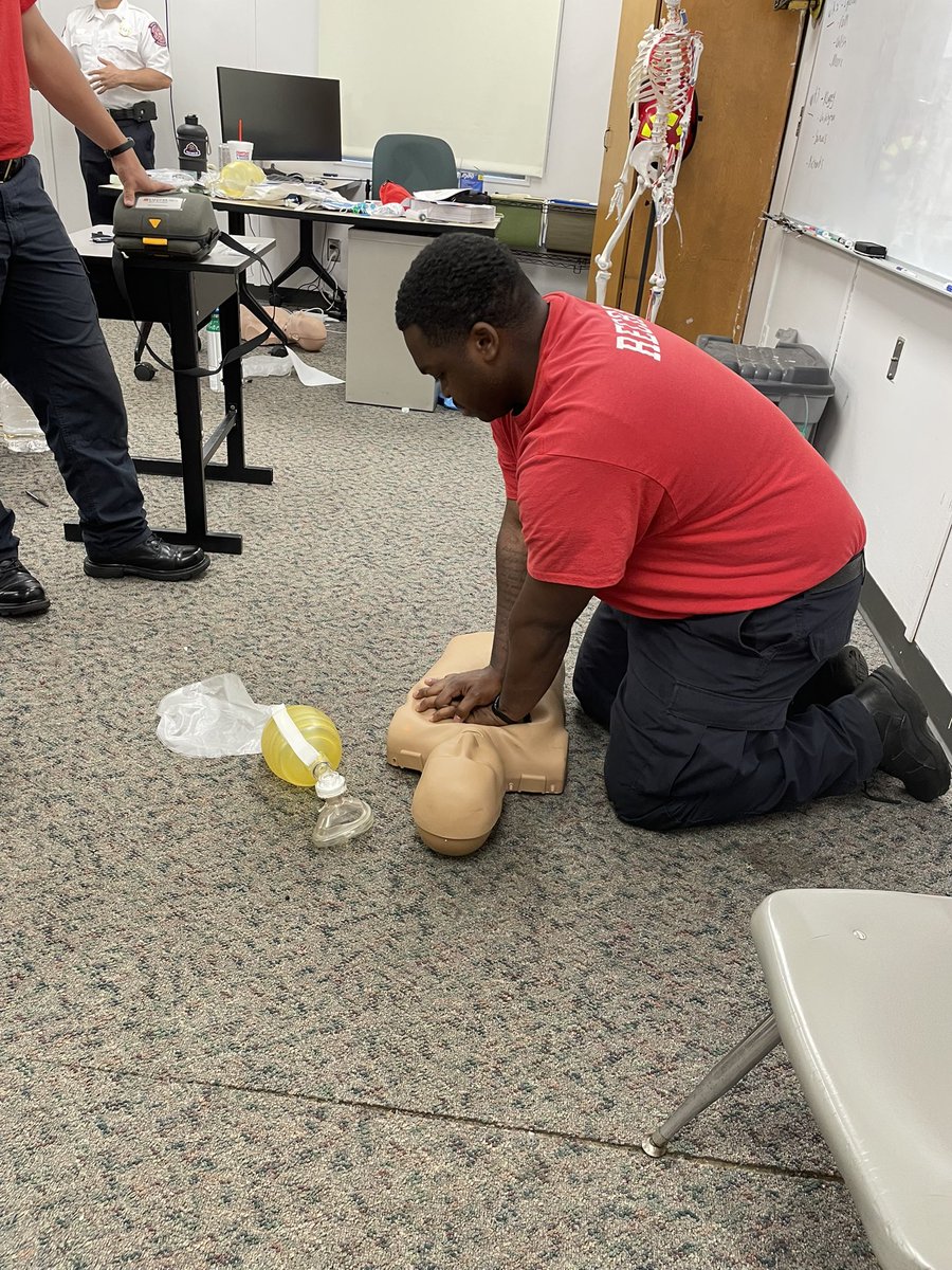 CPR class!