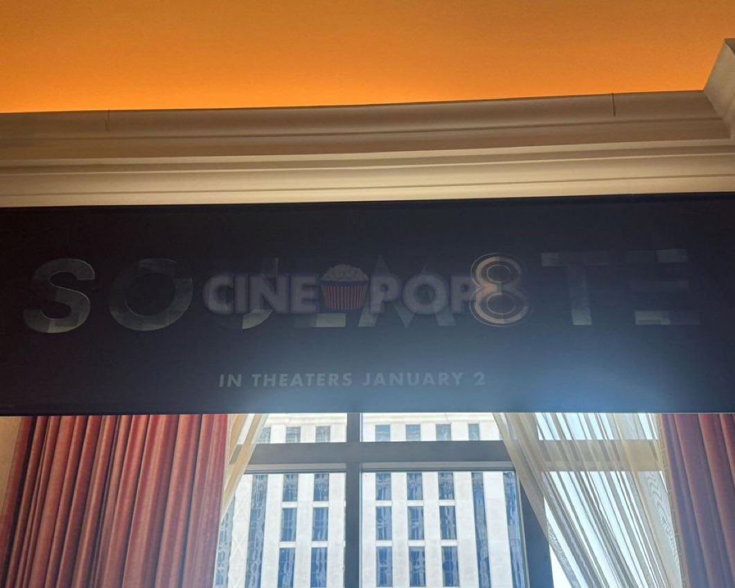 HollywoodHandle's tweet photo. ‘SOULM8TE,’ the ‘M3GAN’ spinoff is now being showcased. #CinemaCon 

First trailer is now being shown. https://t.co/TSzYk5ZCbF