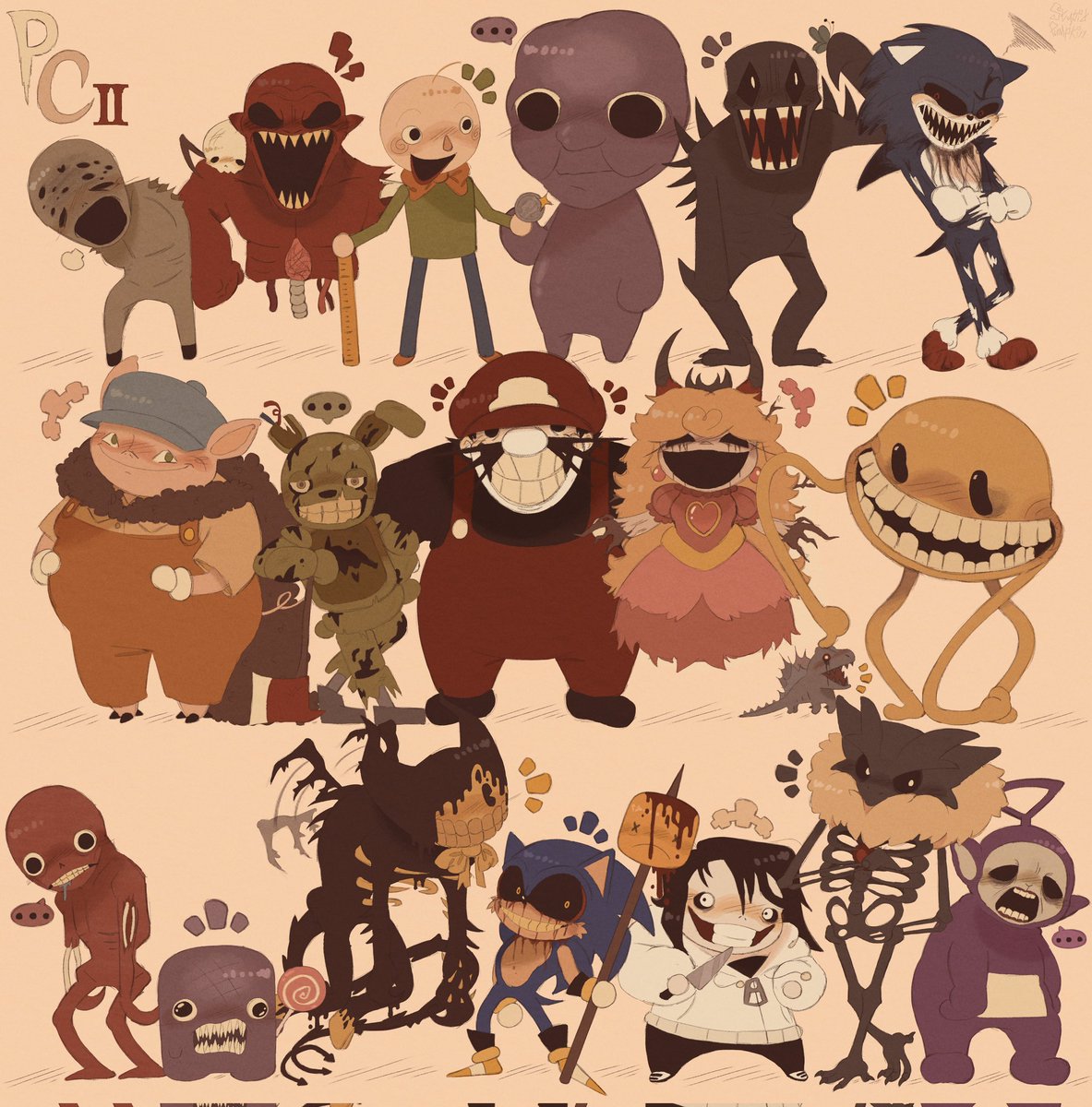 _StupidPumpkin_'s tweet image. Pillar Chase 2 is pretty fun
(I was lazy to make lineart)
#roblox
#pillarchase2
#fanart
