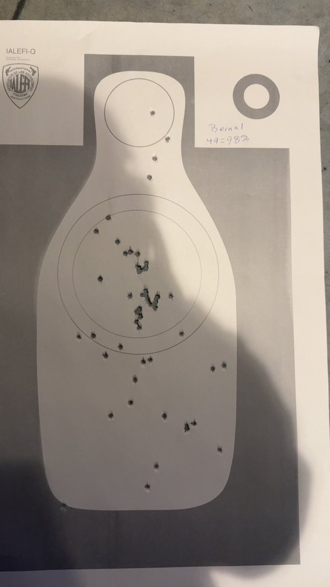 Sbxo_95's tweet photo. Second time at the range for work and i almost got 100%😭 https://t.co/gqOn8d79yu