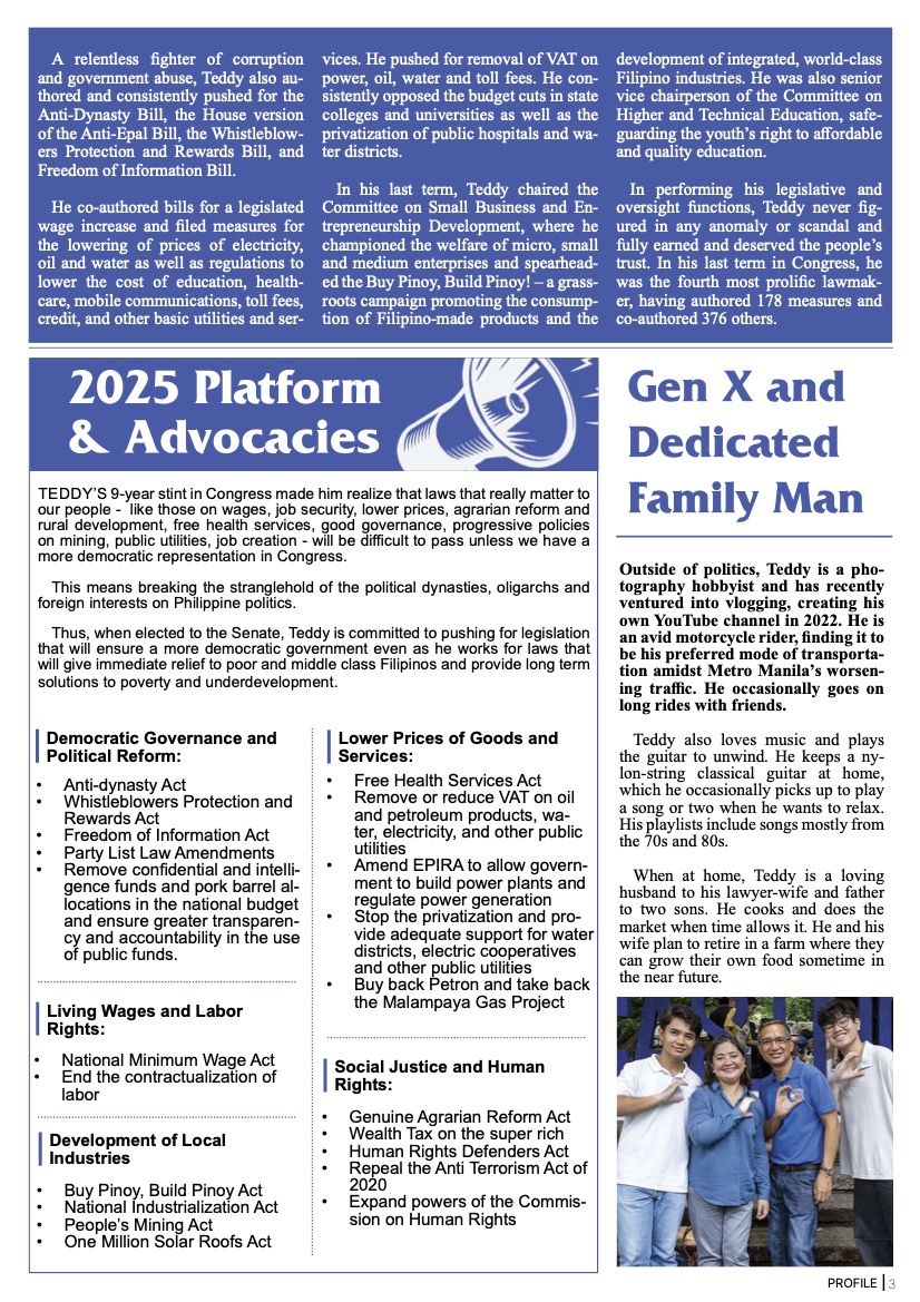 Sino si #16TeddyCasino? Bakit dasurb niya maging senador?