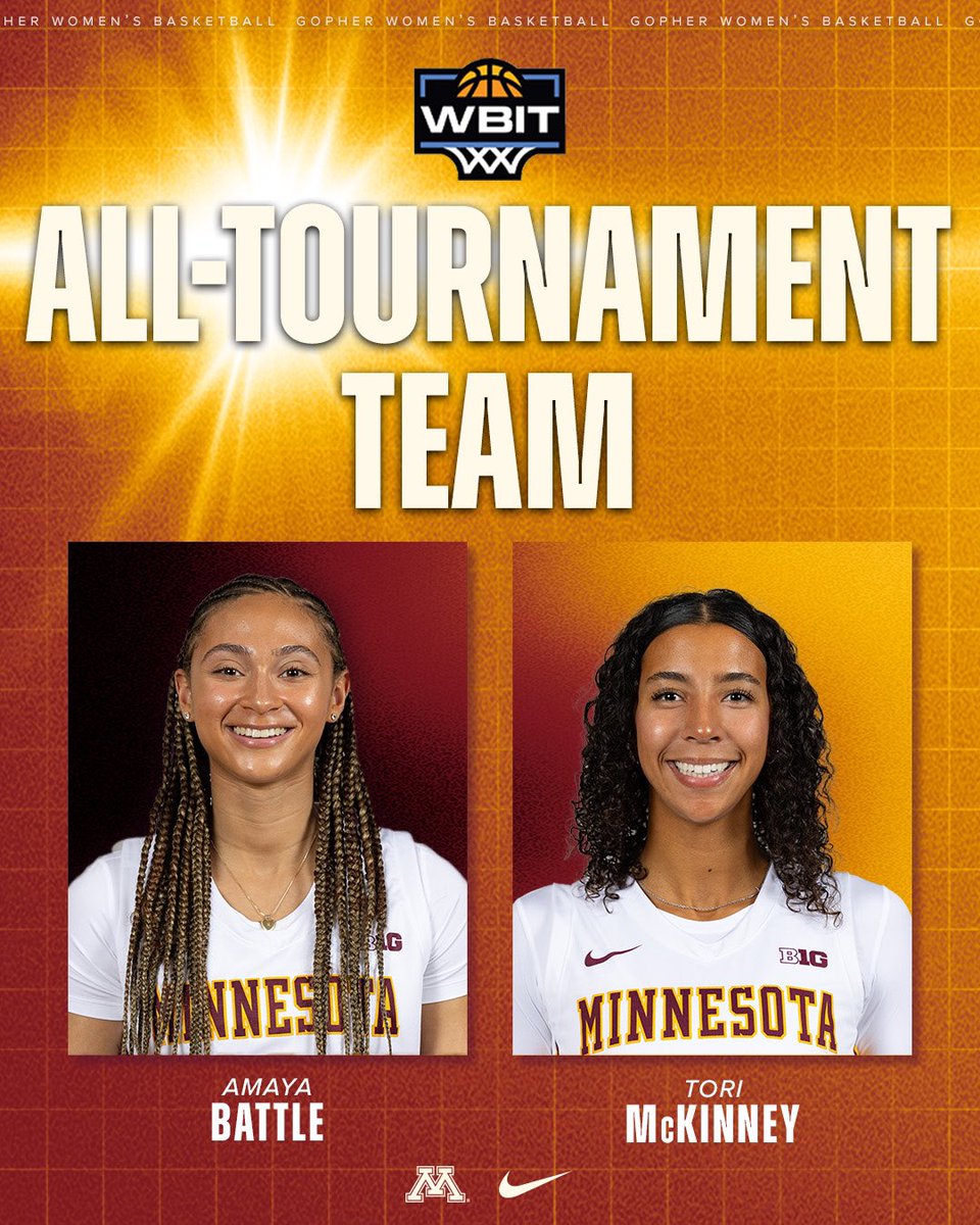 All-Tournament Team!🤩

#SkiUMah | #Gophers〽️