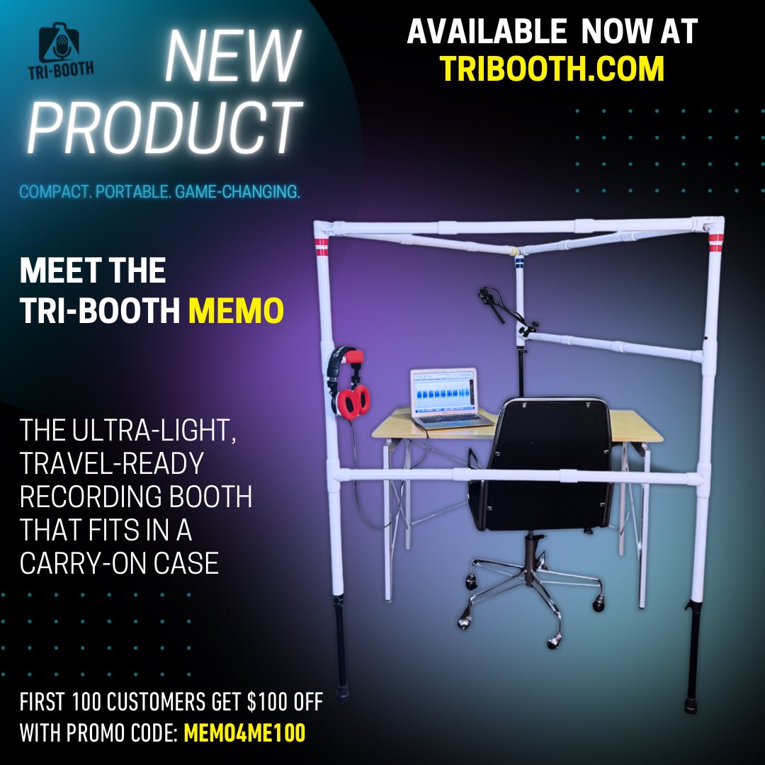 Tri-Booth Mobile Studio tweet media