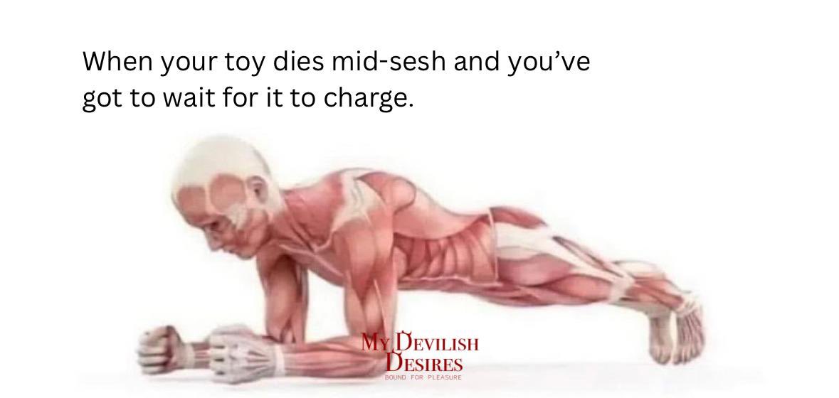my_devilish's tweet photo. I gotta put me first 🫡

Me when my vibrator dies mid sesh so I gotta wait for it to charge.. https://t.co/Pl2n5VLv6f