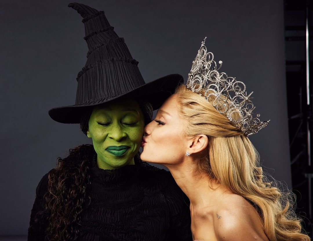 Ariana Grande and Cynthia Erivo are currently presenting ‘Wicked: For Good’ at #CinemaCon.