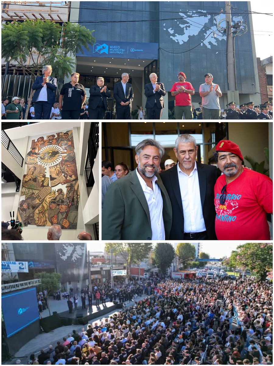 Hoy con el Presidente de la Confederación de Combatientes de Malvinas de la R.A. VGM Ramon Robles acompañamos  la inauguración del Museo Municipal Malvinas de Avellaneda. Una obra q es imprescindible ver y así seguir malvinizando. Felicitamos al Intendente <a href="/jorgeferraresi/">Jorge Ferraresi</a> por la