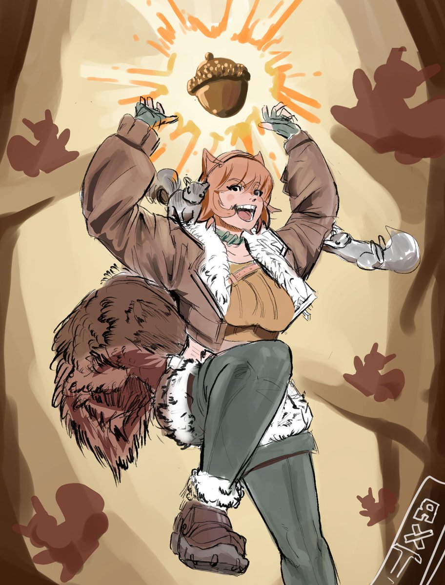 Red_X_Art's tweet photo. Squirrel Girl 🐿️ https://t.co/6WBeqoii68