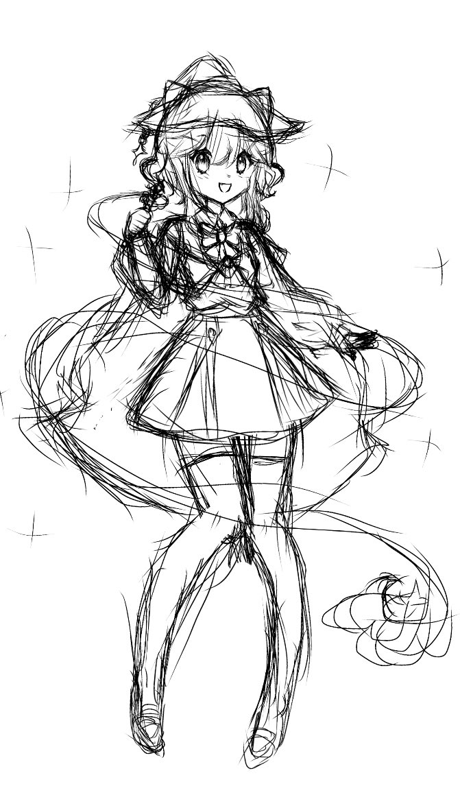 valitory's tweet image. Messy #sketch