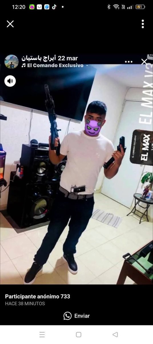 PandaDelAmor17's tweet image. Con Carlota Alfaro detuvieron a las otras 3 personas que fueron ayer desde Iztapalapa a Chalco a balear a supuestos invasores ligados al Sindicato 22 de Octubre. 

Justin el muerto de 19 años así posaba en redes sociales. #PandaNews