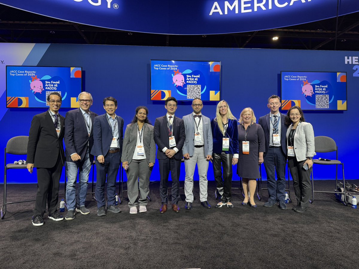 Dr. Gilbert Tang (@gilberttangmd) on Twitter photo Honored, humbled and proud to be part of this esteemed group of <a href="/JACCJournals/">JACC Journals</a> <a href="/ACCinTouch/">American College of Cardiology</a> Editors in Chief and Super āļø #JACCCaseReports editorial board team #ACC25!
<a href="/hmkyale/">Harlan Krumholz</a> <a href="/MinnowWalsh/">Minnow Walsh, MD, MACC</a> <a href="/DeeDeeWangMD/">Dee Dee Wang MD</a> <a href="/Justine_Turco/">Justine VarieurTurco</a>
@NAkhterMD
<a href="/BadiwalaMD/">Mitesh Badiwala MD PhD</a>
<a href="/JonChrispinMD/">Jonathan Chrispin</a>
@FontanDoc Honored, humbled and proud to be part of this esteemed group of <a href="/JACCJournals/">JACC Journals</a> <a href="/ACCinTouch/">American College of Cardiology</a> Editors in Chief and Super āļø #JACCCaseReports editorial board team #ACC25!
<a href="/hmkyale/">Harlan Krumholz</a> <a href="/MinnowWalsh/">Minnow Walsh, MD, MACC</a> <a href="/DeeDeeWangMD/">Dee Dee Wang MD</a> <a href="/Justine_Turco/">Justine VarieurTurco</a>
@NAkhterMD
<a href="/BadiwalaMD/">Mitesh Badiwala MD PhD</a>
<a href="/JonChrispinMD/">Jonathan Chrispin</a>
@FontanDoc