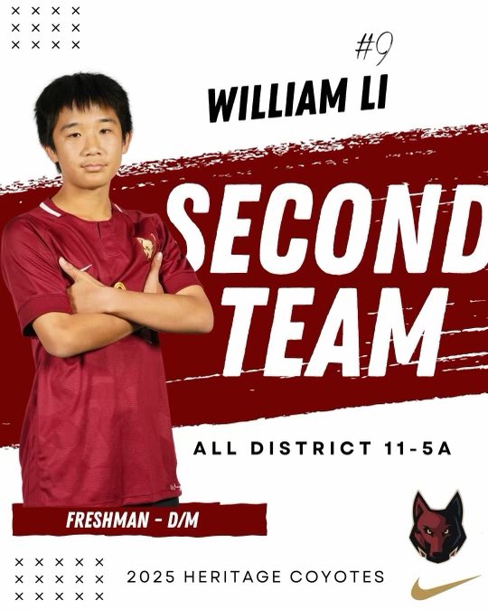 Heritage Coyotes Mens Soccer (@coyotes_soccer) on Twitter photo As our season has come to a close, we will start announcing award winners.
Today we will start off with two Freshman who played big roles for us this year.
Future is bright with these two!
<a href="/ethan_ortiz10/">Ethan Ortiz</a> As our season has come to a close, we will start announcing award winners.
Today we will start off with two Freshman who played big roles for us this year.
Future is bright with these two!
<a href="/ethan_ortiz10/">Ethan Ortiz</a>