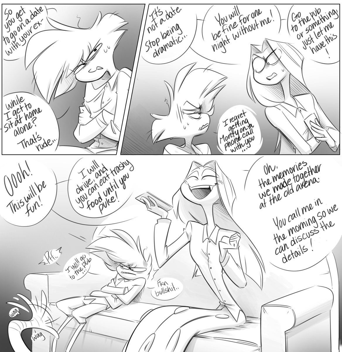 dommato1's tweet image. ⚠️The last 4 pages of #BacktotheArena Chapter1 "The Past Comes Back" are available on my Patreon!
Monty belongs to @AxelGear11 c:
Here are some random panels I loved from this update!
Consider supporting me on Patreon! Link ⬇️
patreon.com/collection/458…
#MontgomeryPython #AU