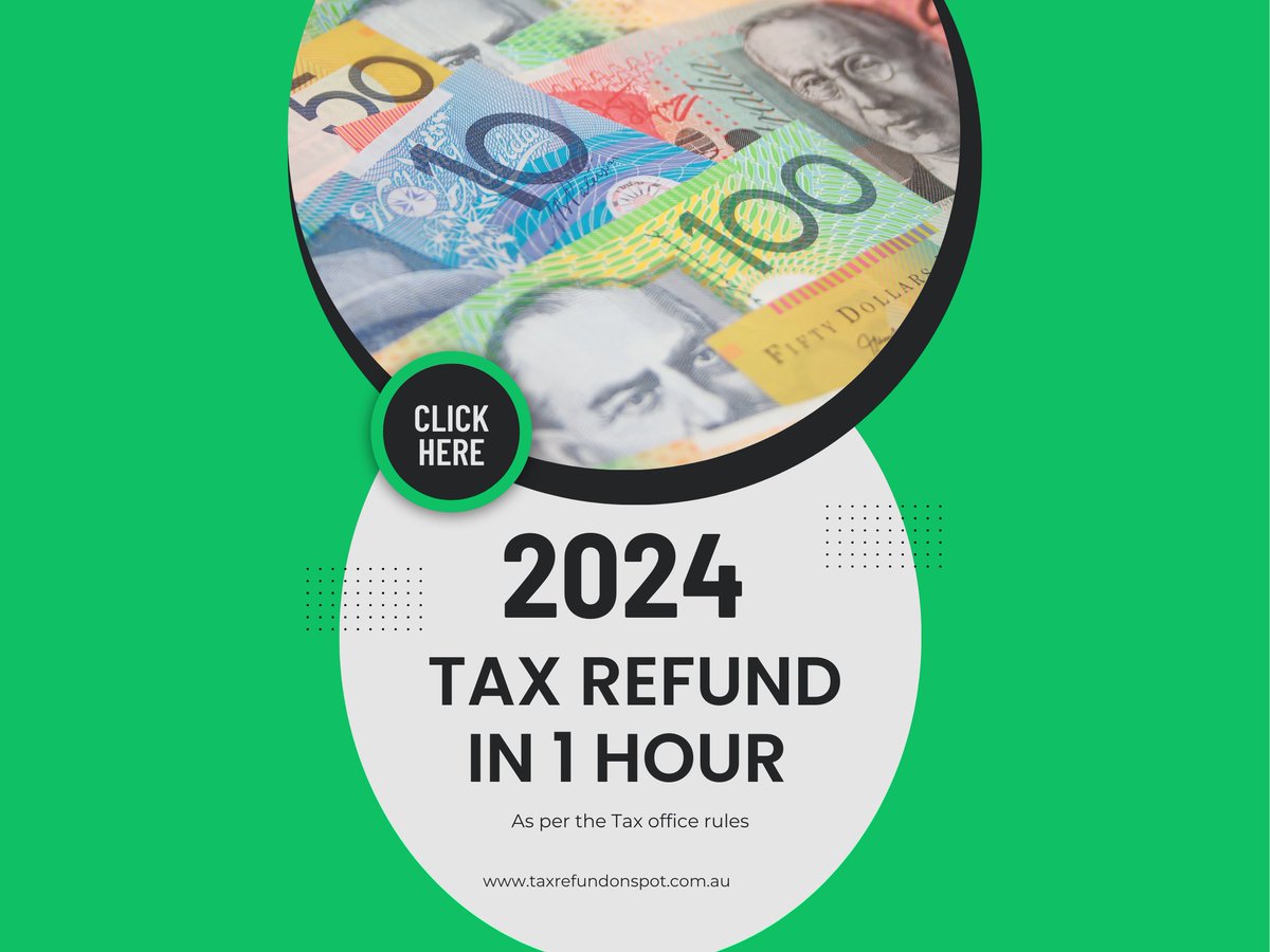 TaxRefundOnSpot's tweet image. 2024 TAX REFUND IN 1 HOUR
#refundin1hour #TaxReturnExperts2025 #RefundProcessing #Taxmania #FYPシ #WaitForIt #BitcoinEarnings