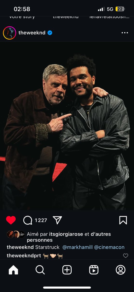 momoStark89's tweet image. May the Force be with you @theweeknd 🙏🏻