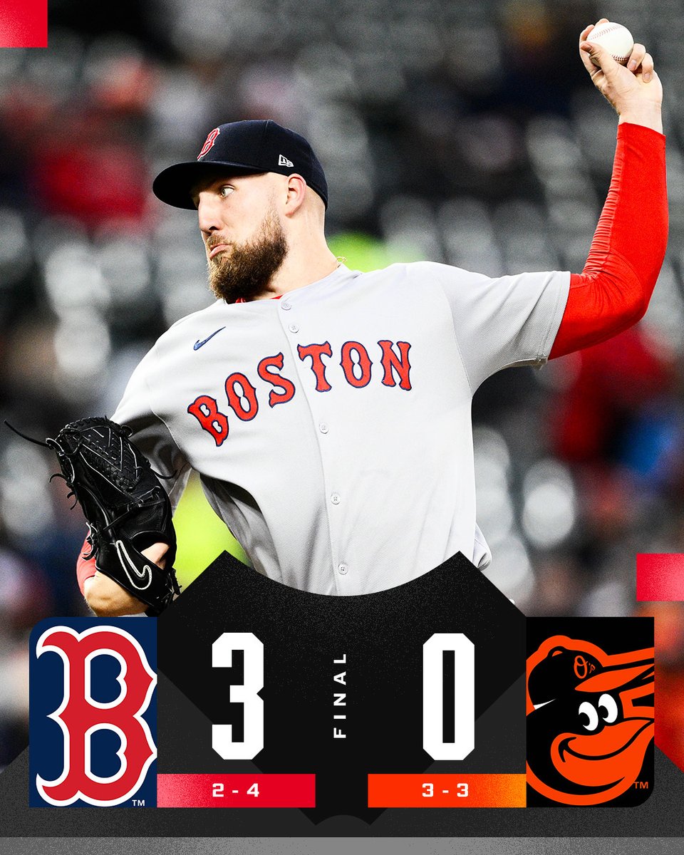 Garrett Crochet fires 8 innings of 4-hit ball, and Rafael Devers goes 2-for-4 as the <a href="/RedSox/">Red Sox</a> win in Baltimore.