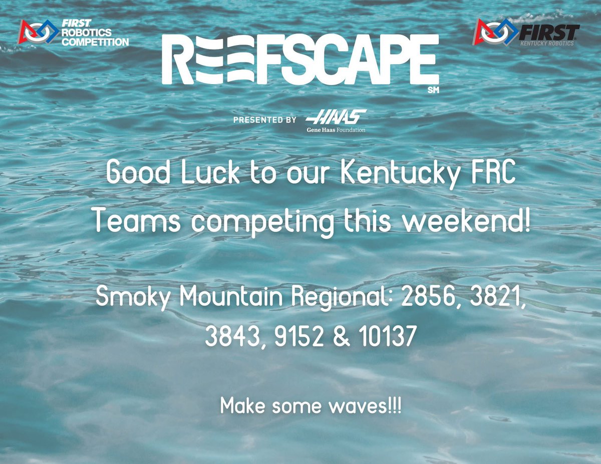 Kentucky FIRST Robotics (@kyfirstrobotics) on Twitter photo 