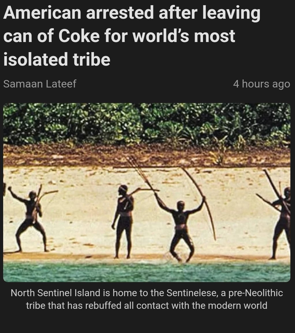 🚨 American arrested for unauthorized visit to North Sentinel Island! 🏝️ Stay informed! NewsUpdate, info below 👇