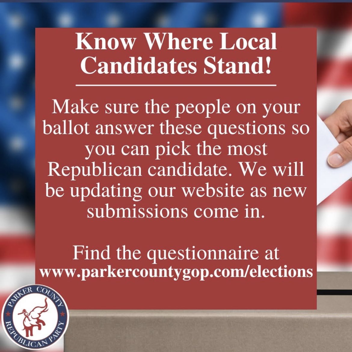 With local elections just around the corner, YOU should know where your local city council member, school board member, and others stand on important issues. 

Since these races are "non-partisan" we decided to create a questionnaire to help voters understand which candidates