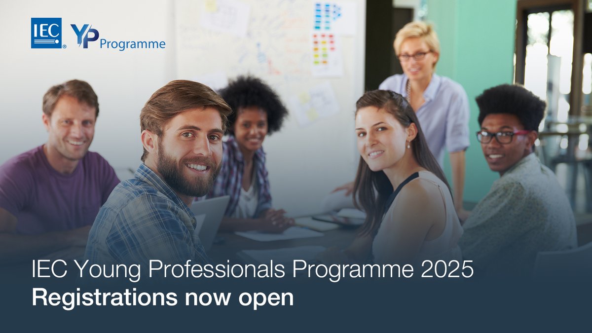 Are you a young professional in the electrotechnology field? The <a href="/IECStandards/">IEC</a> Young Professionals Programme 2025 is now accepting applications! Represent Australia, network with global experts, and develop your leadership skills. Apply by 20 May 2025: standards.org.au/engagement-eve…