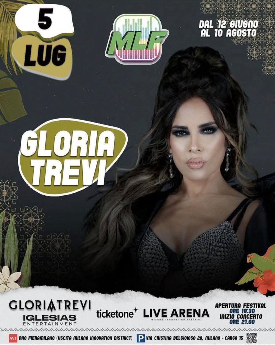 brendaalvarezGT's tweet photo. Que orgullo siento de ser fan de la mismísima Diosa de la noche @GloriaTrevi 😍🙏👏👏👏 irse a Milán, Italia a dar un concierto, en verdad que merece eso y mucho más 🙌 debes visitar el mundo entero preciosa @AGM0128 😍 https://t.co/JI41CKSBHN
