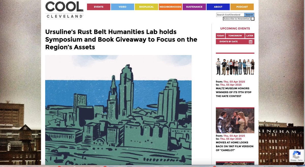 The Rust Belt Humanities Lab (@rustbeltlab) on Twitter photo Thanks for the writeup, <a href="/CoolCleveland/">CoolCleveland</a>! #RustBeltLab
<a href="/UrsulineCampus/">Ursuline College</a> <a href="/ValentinoLucaZ/">Valentino Luca Zullo</a> <a href="/KatieTrostel/">Katie Trostel</a>
coolcleveland.com/2025/03/ursuli… Thanks for the writeup, <a href="/CoolCleveland/">CoolCleveland</a>! #RustBeltLab
<a href="/UrsulineCampus/">Ursuline College</a> <a href="/ValentinoLucaZ/">Valentino Luca Zullo</a> <a href="/KatieTrostel/">Katie Trostel</a>
coolcleveland.com/2025/03/ursuli…