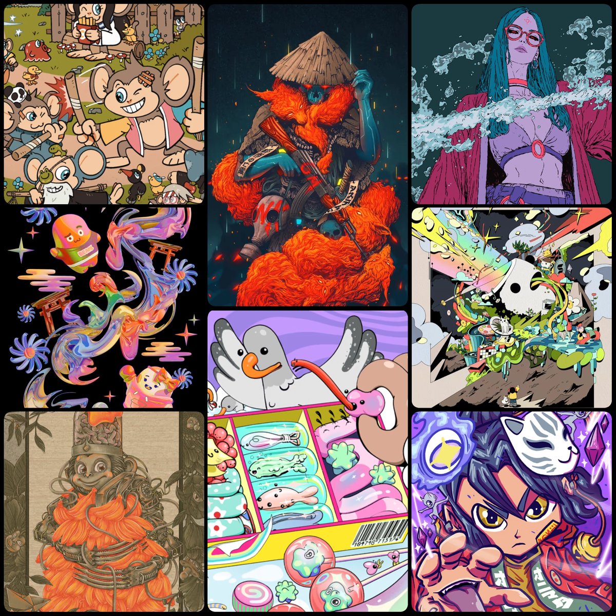 GM!

This week art drop on <a href="/SNGLR_io/">Singular</a> 
⬇️⬇️⬇️