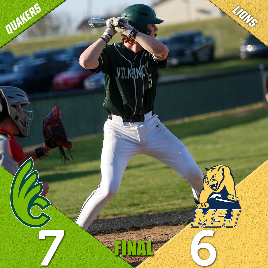 Wilmington Athletics (@dubcquakers) on Twitter photo A trio of Quakers get multiple hits as #QuakersBASE earns a road victory tonight at Mount St. Joseph! <a href="/wilmy_baseball/">Wilmington College Baseball</a> #WeAreDubC #experiencewilmingtoncollege A trio of Quakers get multiple hits as #QuakersBASE earns a road victory tonight at Mount St. Joseph! <a href="/wilmy_baseball/">Wilmington College Baseball</a> #WeAreDubC #experiencewilmingtoncollege