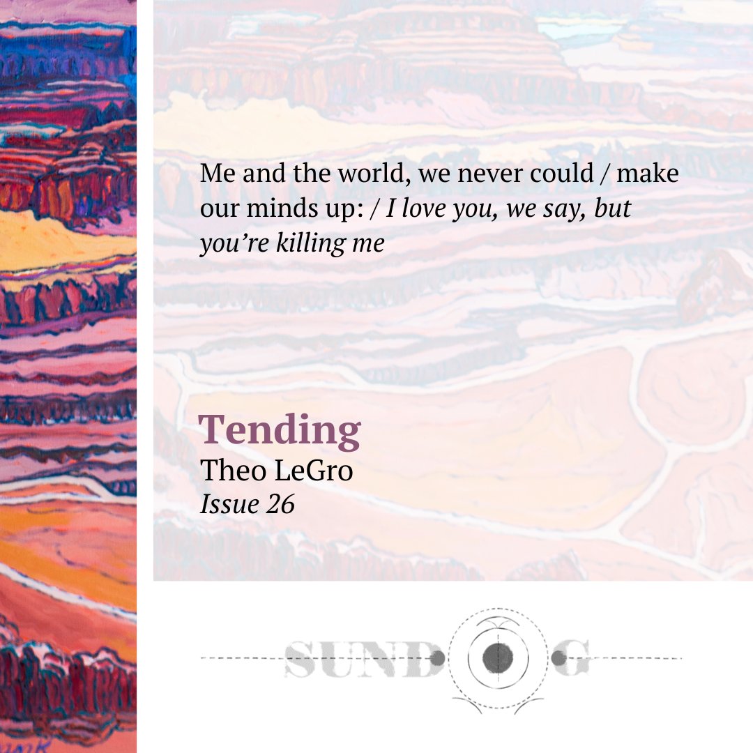 Issue 26 Poetry ❤️

sundoglit.com/theo-legro/