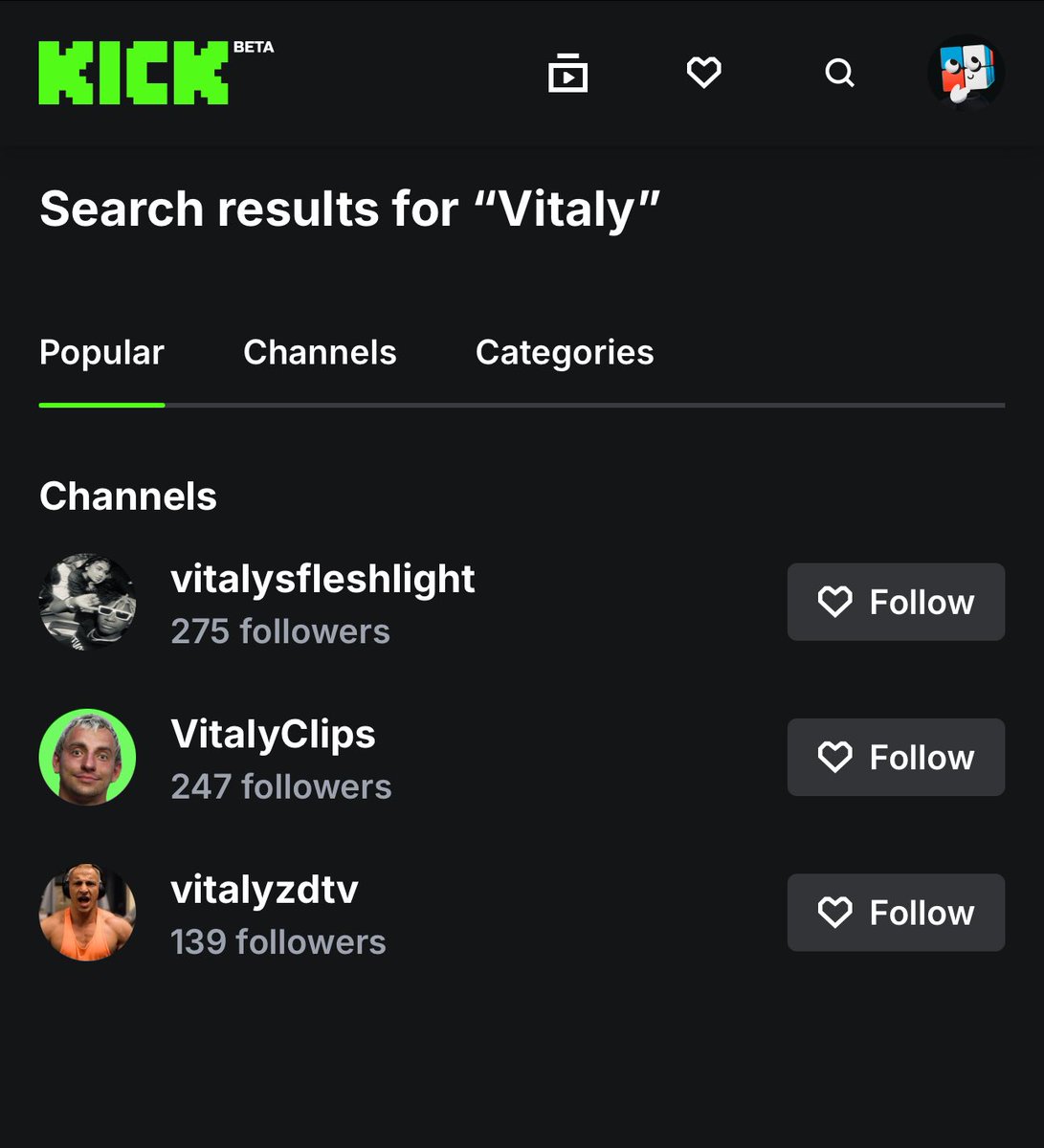 Lennard1499's tweet photo. After Vitaly got arrested yesterday (April 2) here’s what happened today someone takedown his stream channel to uncover the truth! or to lessen his wrong doing.

The authorities should not also forget about his pinoy staff who gave him a platform to do his shit in the Phi. https://t.co/kLIGtycbFc