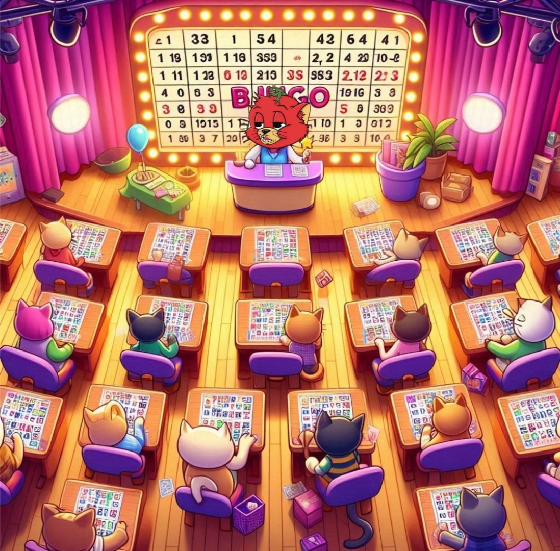 ᖇ.ᗪᛤGG 🟠 NFTARMY (@artofnicktaylor) on Twitter photo Would Love to organize a Game Night
$BORED 🅰️F #BingoNight
Potentially This Saturday Evening!
Looking for 2-3 #crofam projects who would like to join in!
hosted in <a href="/BoredCatzClub/">BORED CATZ CLUB | 404 | .CRO</a> Discord
- discord.gg/Su5bY63qvM
I have some prizes ready Let's have some fun!
DM For details Would Love to organize a Game Night
$BORED 🅰️F #BingoNight
Potentially This Saturday Evening!
Looking for 2-3 #crofam projects who would like to join in!
hosted in <a href="/BoredCatzClub/">BORED CATZ CLUB | 404 | .CRO</a> Discord
- discord.gg/Su5bY63qvM
I have some prizes ready Let's have some fun!
DM For details