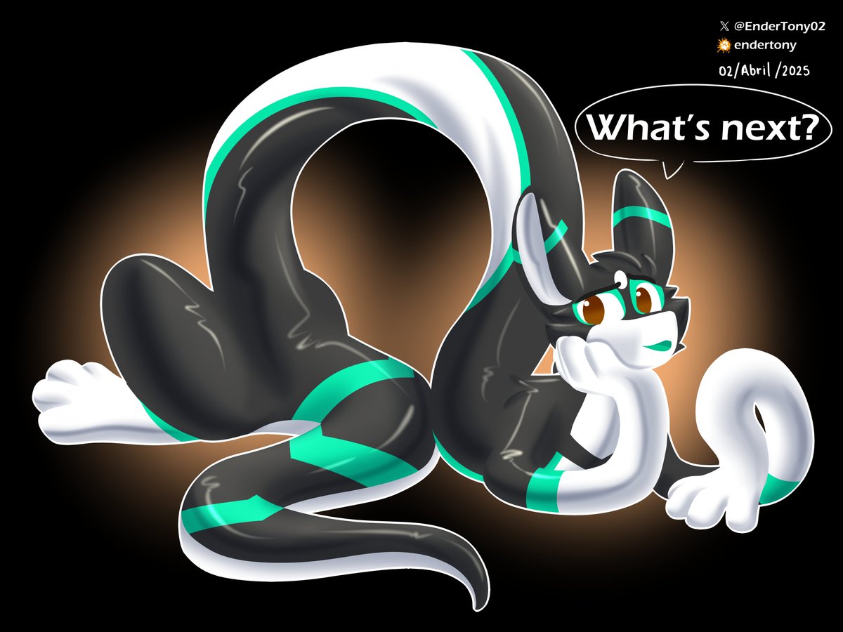 EnderTony02's tweet image. Rayo is ready for the next task!
Idk... I think he is just showing off his abilities right now.
And an attempt to do some lineless art. ^^
#elstiq #stretch #elastic #furry #furryart