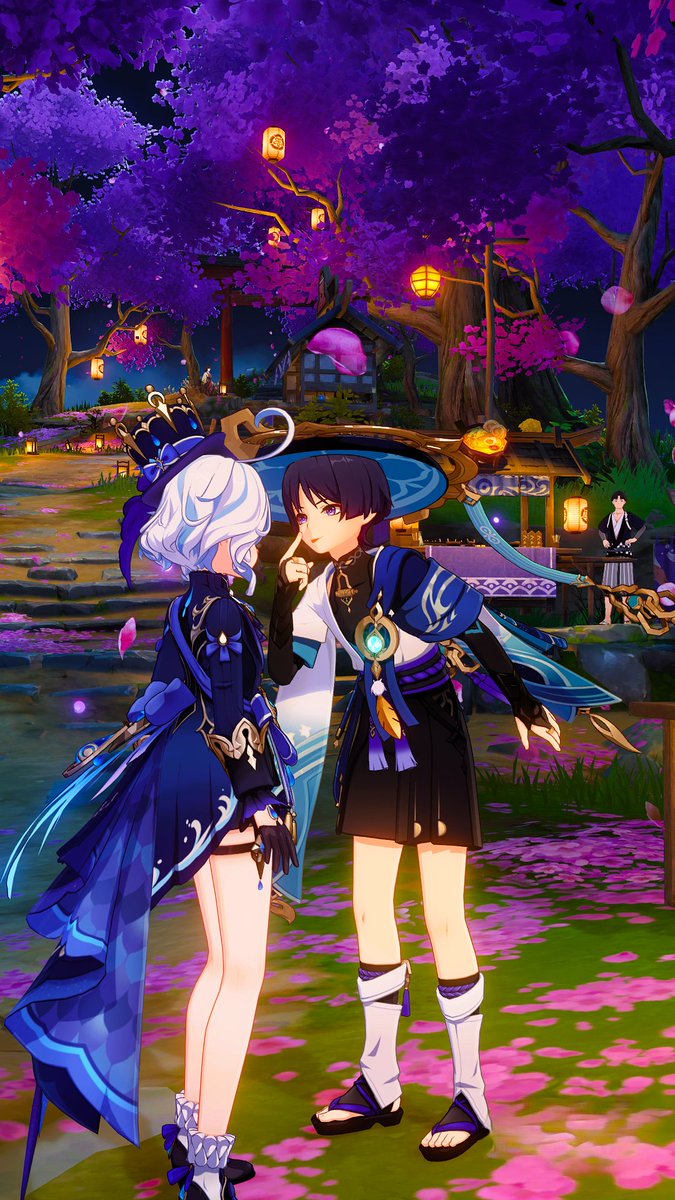 Daripada Scara sama Furina gimana kalo #Scararina date? :3