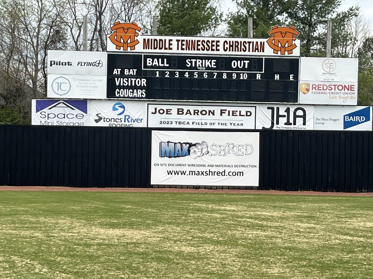 HS Baseball Fields Of America! tweet media