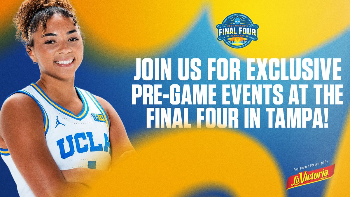UCLA Gameday (@uclagameday) on Twitter photo ๐๐๐๐๐ข๐ง๐ ๐ญ๐จ ๐๐๐ฆ๐ฉ๐ ๐ญ๐ก๐ข๐ฌ ๐ฐ๐๐๐ค๐๐ง๐?
Help us turn the town Bruin Blue, and enjoy exclusive pre-game events with fellow Bruins before you cheer on <a href="/UCLAWBB/">UCLA Women's Basketball</a>!
๐๏ธ: uclafantravel.com
#GoBruins ๐๐๐๐๐ข๐ง๐ ๐ญ๐จ ๐๐๐ฆ๐ฉ๐ ๐ญ๐ก๐ข๐ฌ ๐ฐ๐๐๐ค๐๐ง๐?
Help us turn the town Bruin Blue, and enjoy exclusive pre-game events with fellow Bruins before you cheer on <a href="/UCLAWBB/">UCLA Women's Basketball</a>!
๐๏ธ: uclafantravel.com
#GoBruins