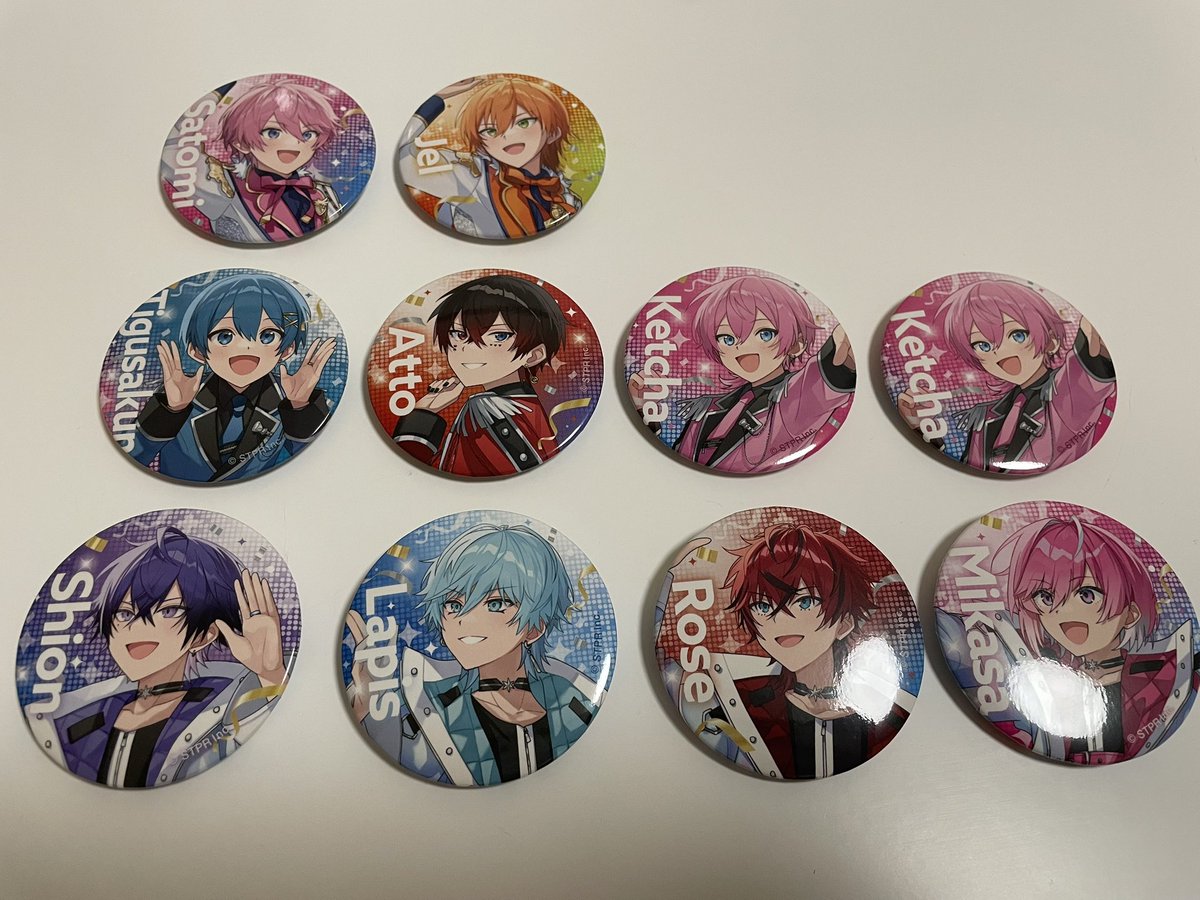 譲】画像のもの
求】🍓💛

〜6日まで現地で交換可能です🍀
お気軽にお声掛けください

#すとふぇす交換　
#すとふぇすグッズ交換 
#すとぷりグッズ交換  
#AMPTAKグッズ交換  
#めておらグッズ交換