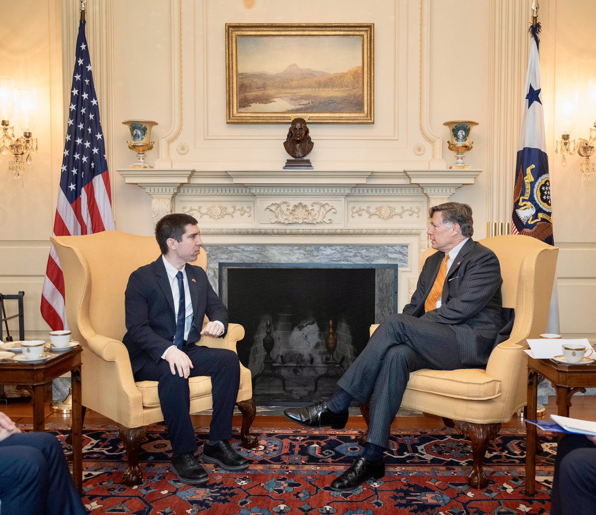 Deputy Secretary Christopher Landau (@deputysecstate) on Twitter photo One of the great pleasures of my new job is the opportunity to welcome visitors from all over the world to the <a href="/StateDept/">Department of State</a>. Today I had the honor of greeting the Foreign Minister of Moldova, <a href="/MihaiPopsoi/">Mihai Popșoi</a>, who is visiting our country to open consulates in Chicago and Sacramento. We One of the great pleasures of my new job is the opportunity to welcome visitors from all over the world to the <a href="/StateDept/">Department of State</a>. Today I had the honor of greeting the Foreign Minister of Moldova, <a href="/MihaiPopsoi/">Mihai Popșoi</a>, who is visiting our country to open consulates in Chicago and Sacramento. We