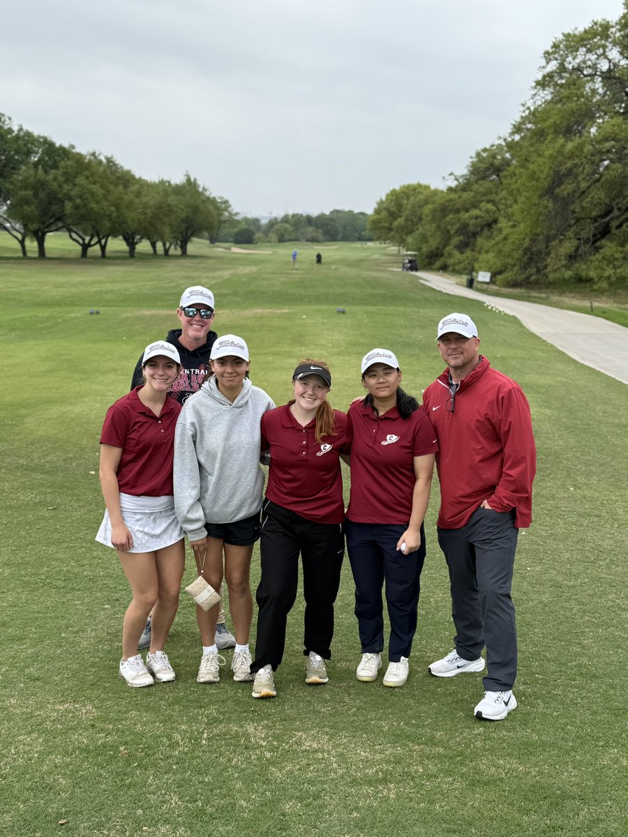 So proud of these Lady Chargers for a great District 4-6A golf tournament!  Thank you seniors Donna Cho and Chloe Lipsey for leading the charge!