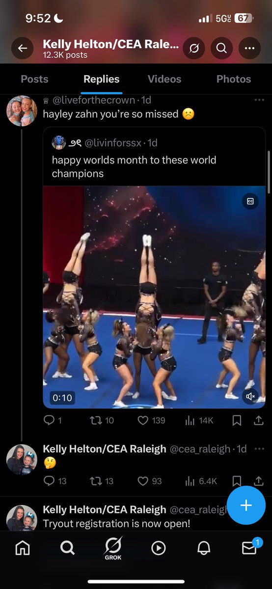 IS SHE COMING BACK FOR WORLDS????