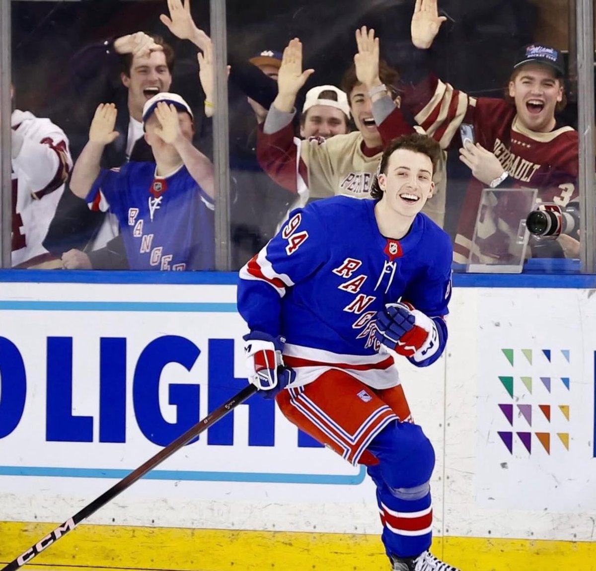 The New York Rangers have won every game they’ve had with Gabe Perreault in the lineup. 

Is Gabe Perreault the key to the Rangers success? 🤔💭
