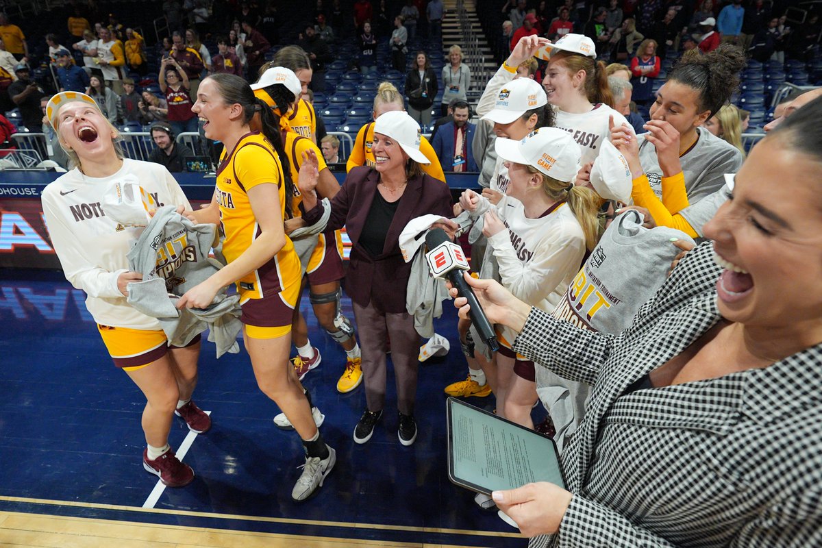 Women’s Basketball Invitation Tournament (@wbitwbb) on Twitter photo 𝘛𝘩𝘦 𝘣𝘢𝘯𝘯𝘦𝘳 𝘪𝘴 𝘵𝘩𝘦𝘪𝘳𝘴. 🏆
<a href="/GopherWBB/">Minnesota Women's Basketball</a> are officially the 2025 WBIT CHAMPS!
#ElevateTheGame 𝘛𝘩𝘦 𝘣𝘢𝘯𝘯𝘦𝘳 𝘪𝘴 𝘵𝘩𝘦𝘪𝘳𝘴. 🏆
<a href="/GopherWBB/">Minnesota Women's Basketball</a> are officially the 2025 WBIT CHAMPS!
#ElevateTheGame